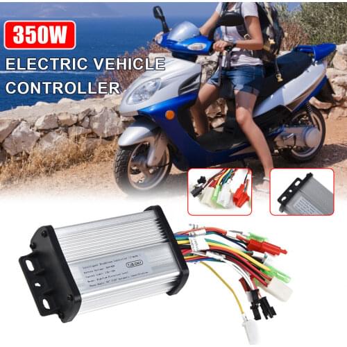 36V/48V 350W Brushless Controller 6 Tubes for Scooter Electric Bicycle Motor Intelligent Dual-mode DC Controller High Quality