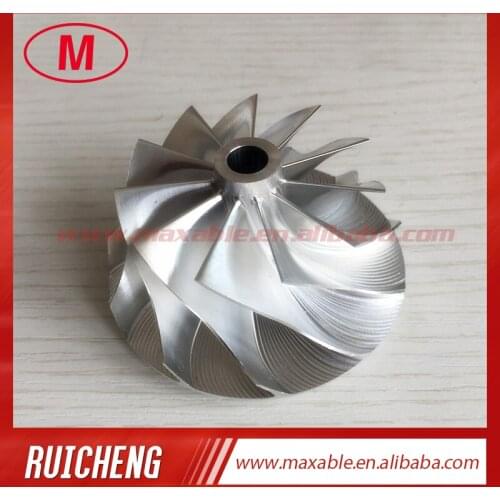 K27 11+0 blades 46.80/59.95mm turbo turbocharger aluminum 2618/milling/ Billet compressor wheel
