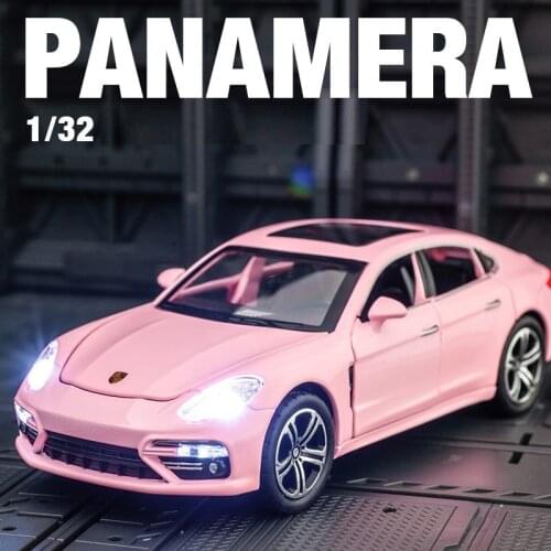 1/32 Diecast Panamera Alloy Car Model Chidlren Metal Car Toys For Boys Birthday Gift Voiture Miniature Diecasts & Toy Vehicles
