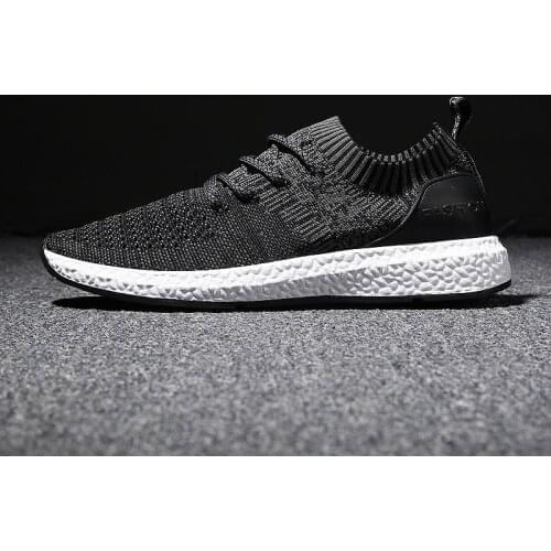 Promotion Air Cushion Sneakers Men Shoes High Quality Plus Size Man Run Shoes Fashion Casual Trainers Knitting Breathable Loafer