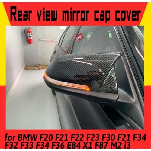 M4 Style Replacement Side Wing Rear View Caps for BMW F20 F21 F22 F23 F30 F21 F34 F32 F33 F34 F36 E84 X1 F87 M2 I3