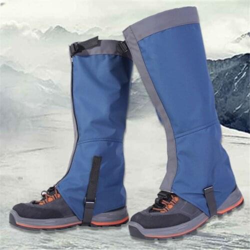 High quality Outdoor Snow Kneepad Skiing Gaiters Hiking Climbing Leg Protection Protection Sport Safety Waterproof Leg Warmers