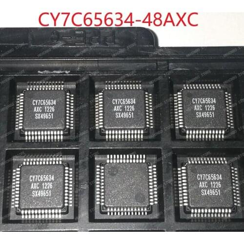 100% New QFP CY7C65634-48AXC CY7C67300-100AXI CY7C68013-100AC CY7C68310-80AXC