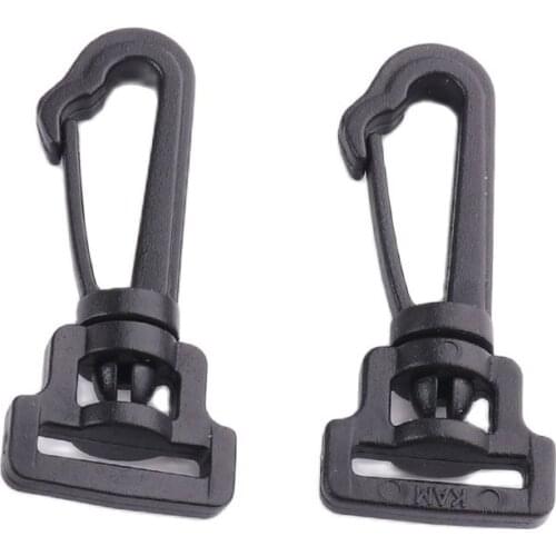 Plastic swivel Clasp10mm(1/2inch) Trigger Lobster Snap Hooks for Bag Straps Keychain Ring Outdoor Backpack DIY Craft Accessories