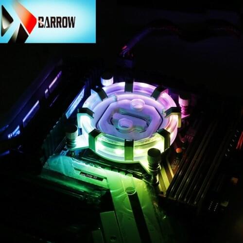 Intel X99 X299 platform compatible with Barrow CPU water cooling block, processor cooler water cooling for 2011, 2066 LTYKBX-ARK