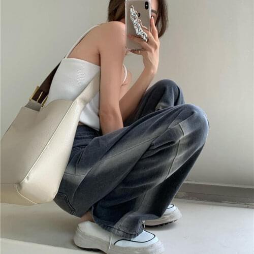 QWEEK Womens High Jeans
