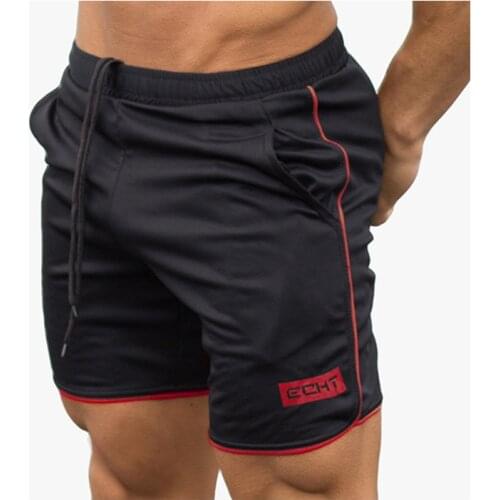 Summer Mens black workout shorts sport musculation bermudas Shorts Brand casual Men mesh short homme Bodybuilding running szorty