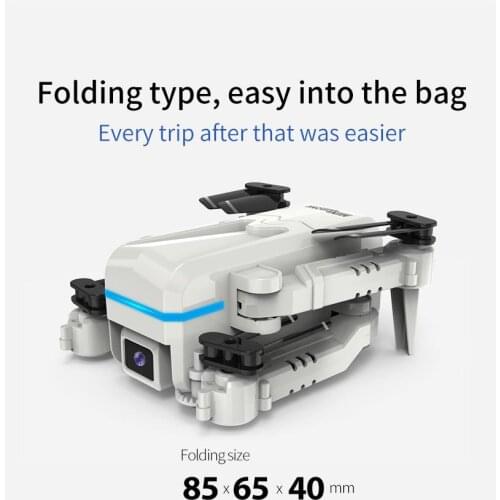 Mini Folding Aircraft Dual-lens Dual-cut Aerial Photography Fixed-height Wifi Remote Control Drone