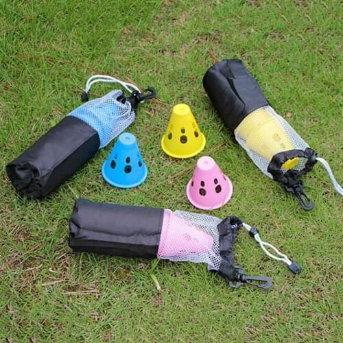 Outdoor Tent Cover Cap Warning Light Camping Tent Accessories Tent Pegs Cover Cap LED Luminous Lantern Pile Tent Night Light