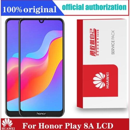 Original 6.09" Display Replacement With Frame For Huawei Honor Play 8A LCD Touch Screen Digitizer Assembly For Honor Play 8A LCD