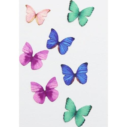 120sets/lot Fast 12 Pcs/set DIY Mirror 3D Butterfly Wall Stickers Home Decor Kids Gift Party Wedding Decor Home Decoration 2615