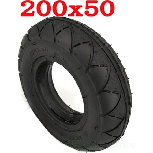 200x50 Solid Tire Tubeless Tyre For Speedtrott GX14 Speedway Mini 3/4 Razor Scooter Front Wheel Solid Explosion-Proof Tire