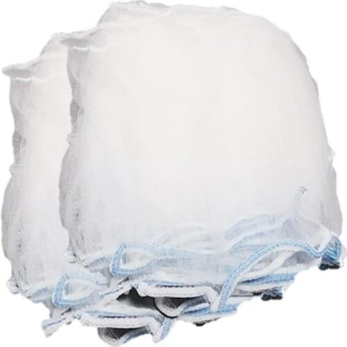 30/50/100PCS/set Sewer Water Filter Disposable Kitchen Sink Strainer Bag Shower Sink Hair Rubbish Storage Mesh Bag