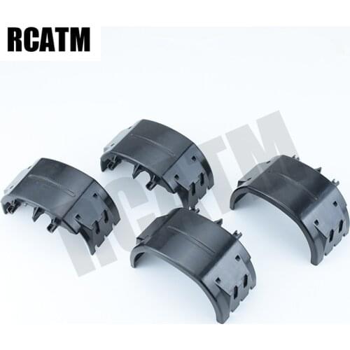 4pcs Plastic Fender Mudguard For 1/14 Tamiya RC Tractor Truck car SCANIA R470 R620 ACTROS 3363 MAN TGX