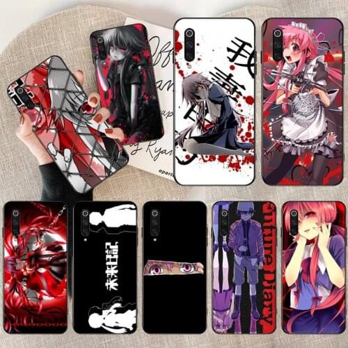 Anime Mirai Nikki Phone Case for Xiaomi Mi Note 10 Lite Mi 9T Pro xiaomi 10 10 CC9 Pro 9SE