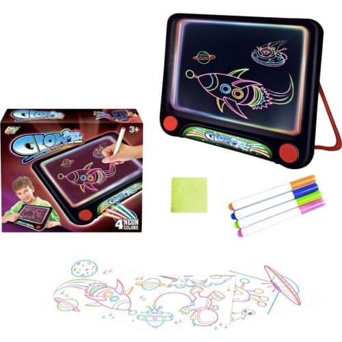 3D Drawing Board Portable Electronic Drawing Board LCD Screen Writing Tablet Children Painting Handwriting Pad Kids Gift