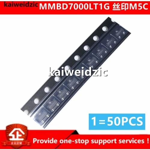 Kaiweikdic New imported original MMBD7000LT1G Screen printing M5C MMBD7000 Patch switch diode SOT-23