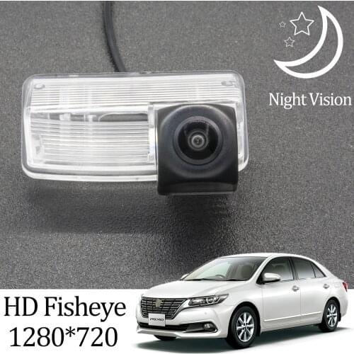 Owtosin HD 1280*720 Fisheye Rear View Camera For Toyota Premio T260 2007-2019 Car Reverse Vehicle Parking Accessories
