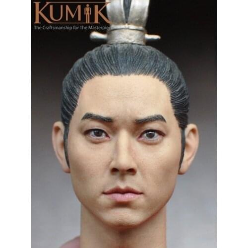 Kumik KM16-60 1/6th Scale Ancient King of Korea Head Sculpt for 12inch Action Figure DIY