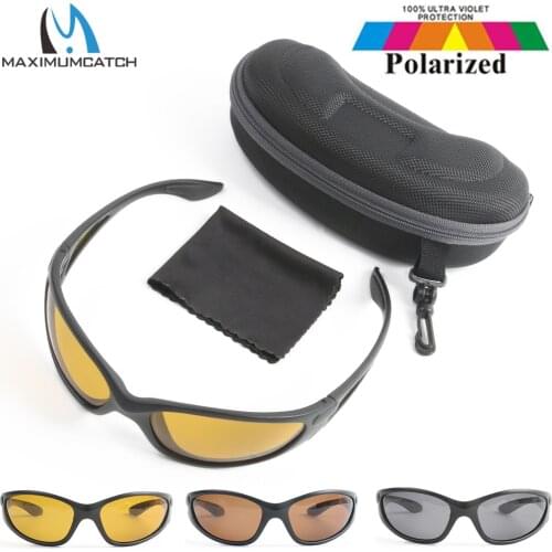 Maximumcatch AP1073 Popular Sport Sunglasses Brown Yellow And Grey Colors To Choose UV400 Fishing Sunglasses