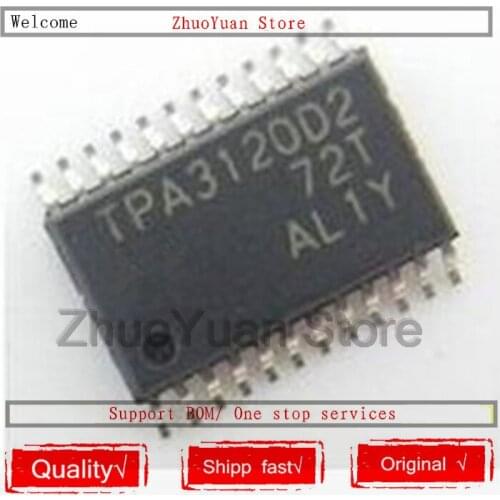 10PCS/lot New original TPA3120D2PWPR TPA3120D2 TSSOP24 TPA3120D2PWP IC chip