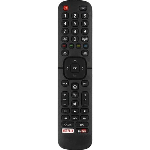 New Remote Control For Hisense 40K3300UW, 50K3300UW, 55K3300UW, 65K3300UW Smart LED HDTV TV