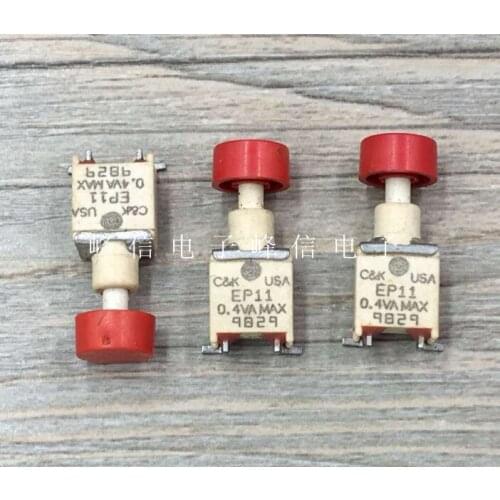 Original new 100% EP11 0.4VA cap silent power supply 2pin Mini reset button switch light touch self elastic