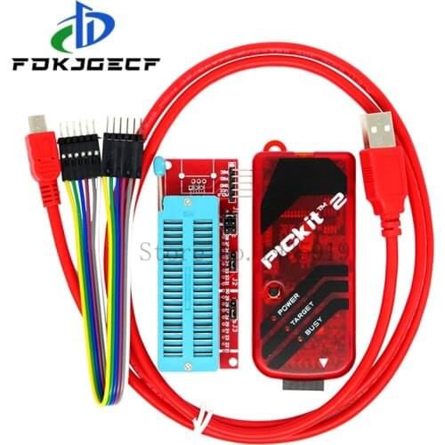 PICKIT2 Programmer + PIC ICD2 PIC Kit2 PICKit 2 PICKIT 3 Programming Adapter Universal Programmer Seat