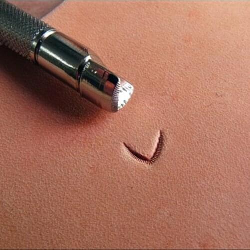 Advanced steel Pedicel pattern Hand-work unique design leather working tools carving punches stamp craft tools