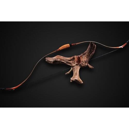 Traditional Turkish bow 40lbs 50lbs for Outdoor Hunting Riding and Shooting Practice Sport Handmade Laminated Wooden Bow