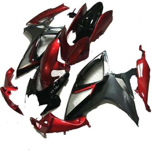 High in red silver grey mold fairing kit fit for GSXR 600 750 K6 K7 06 07 2006 2007 GSXR600 GSXR750 06 07 2006 2007 fairings set