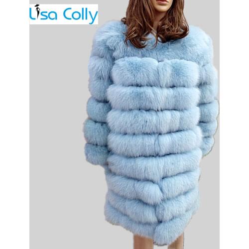 Lisa Colly New Womens Fluffy Faux Fur Long Coats Jackets White Black Fake Fur Coats Overcoat Women Winter Warm Coat Outerwear