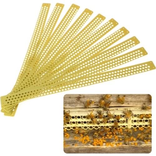 10 Pcs/Bag Pollen Trap Catcher Beekeeping Apiculture Tools Entrance Equipments