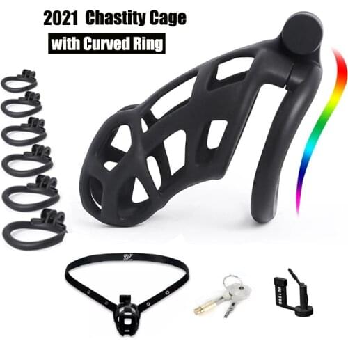 2021 Custom Cobra Male Chastity Device holy trainer Cock Cage Cock Ring BDSM for Summer holytrainer Chastity Belt sexy products