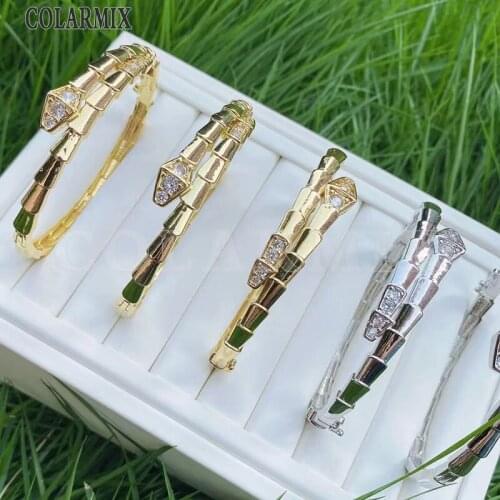 3Pcs Mix color New design Bangle Zircon Mix shape Zircon Fashion jewelry metal Bracelet Mix color Women bangle 31436