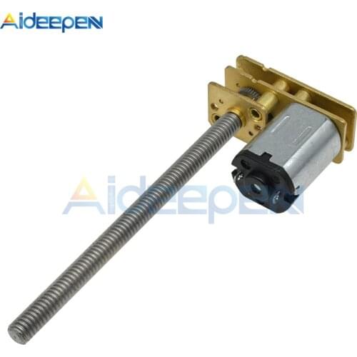 GA1024-N20 DC 3V 6V 12V Micro Speed Gear Motor Reduction Gear Motors With Metal Gearbox Wheel 15 60 100 150 200 400 600 1000RPM