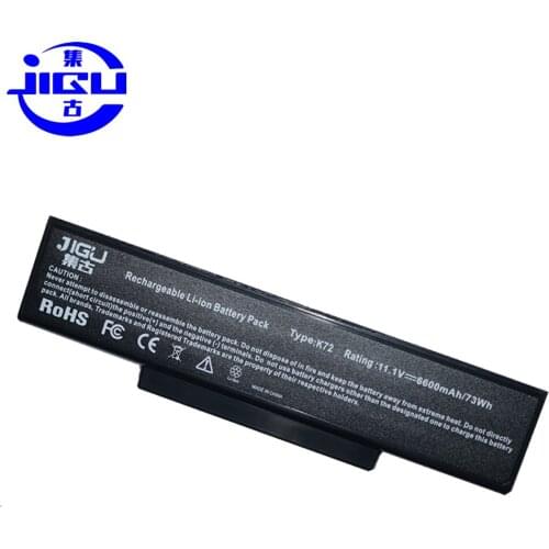 JIGU 9 Cells Laptop Battery For ASUS A32-K72 A72 A72D A72DR A72F A72J A72JK A72JR A32-N71 K72 K72D NEW