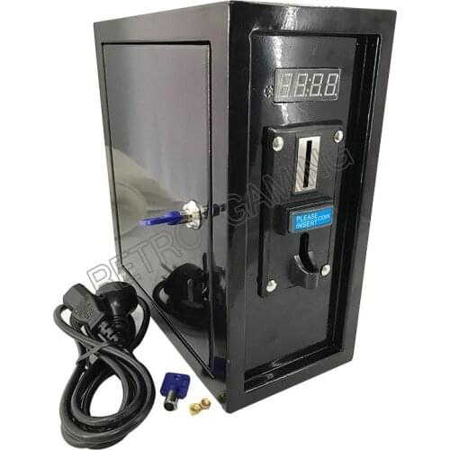 JY-926A Coin Acceptor JY 10A Timer Board Power Supply Control Box Support 6 Kinds Coins for Washing Massage Chair Machine