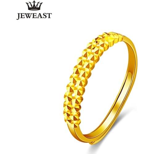 BHD 24K Pure Gold Ring Real AU 999 Solid Gold Rings Fine Simple Fashion Nice Upscale Trendy Classic Jewelry Hot Sell New 2020