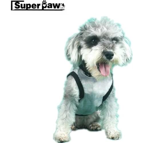 Summer Pet Dog Super Cooling Vest T-shirt Puppy Clothes For Small Medium Dogs Schnauzer Chihuahua Pug French Bulldog LYC22