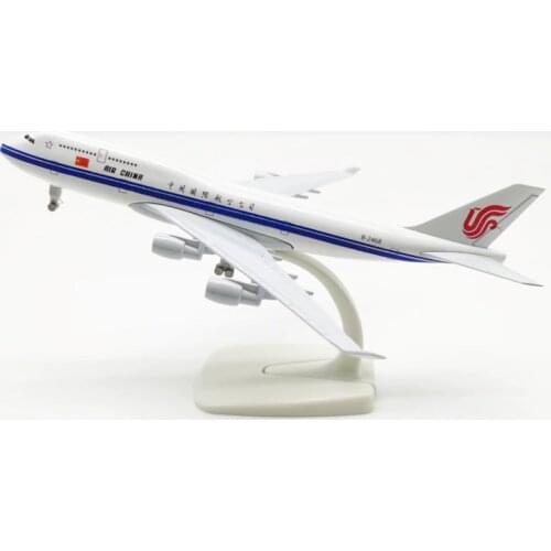 20cm alloy passenger aircraft model with landing gear international 747-400 Diecast Aircraft Toys Airplane Airliner Kid Gifts Co