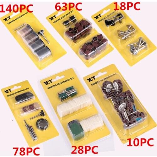 1Set Electric Grinder Rotary Tool Accessory Bit Set For Dremel Grinding Sanding Polishing Disc Wheel Tip Cutter Drill Disc
