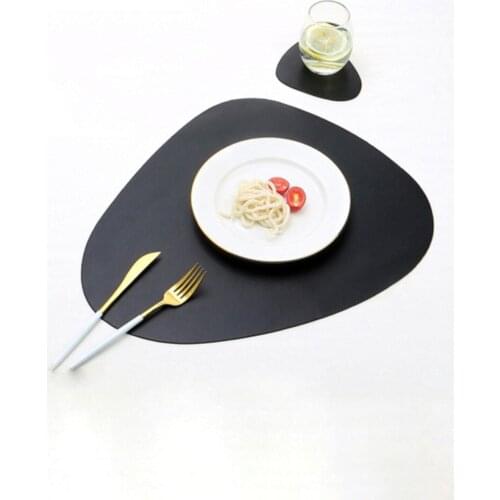 Latest Fashion Faux Leather Black American Service 12 Piece Tableware Elegant Table