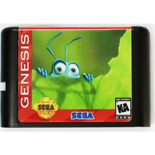 A bugs Life 16 bit MD Game Card For Sega Mega Drive For SEGA Genesis