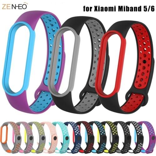 Bracelet for Xiaomi mi band 5 strap Soft silicone wrist belt For xiaomi mi 6 accessories for Miband 5 6 strap smart watch band