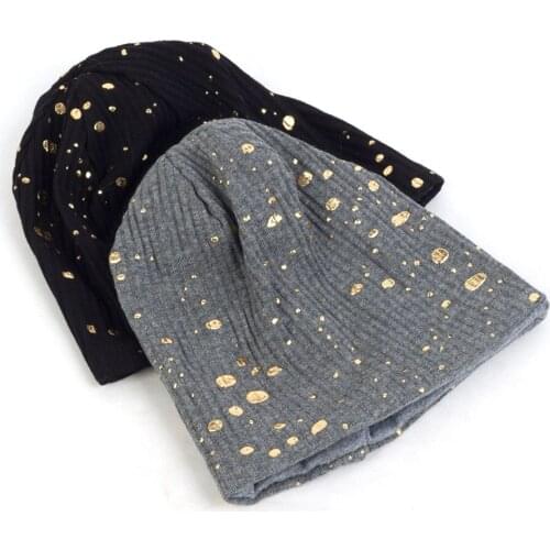 Lovely Newborn Baby Splatter Paint Star Cotton Beanies Fashion Toddler Cut Ribbed Baggy Elastic Hats Unisex Outdoor Striped Caps