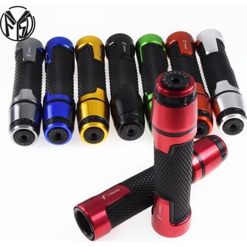Universal 7/8'' 22MM Motorcycle CNC handle bar grips Motorbike handlebar grips for honda yamaha suzuki
