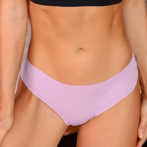 Seamless Women Underwear Ice Silk Panty Large Size Female Lingerie Quick-Drying Underwear Sexy Panty Fashion Lingerie