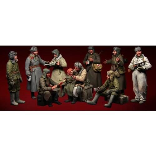 1/35 Resin Model Building Kit Figure soldier