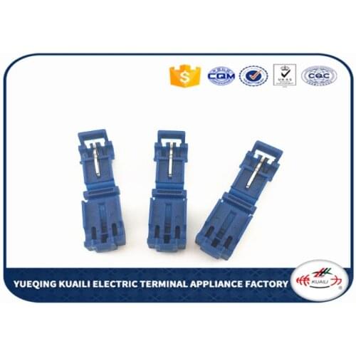 100CSs cotch lock Quick Splice Connector Terminal BLUE Wire Connectors Quick Splice scotch lock
